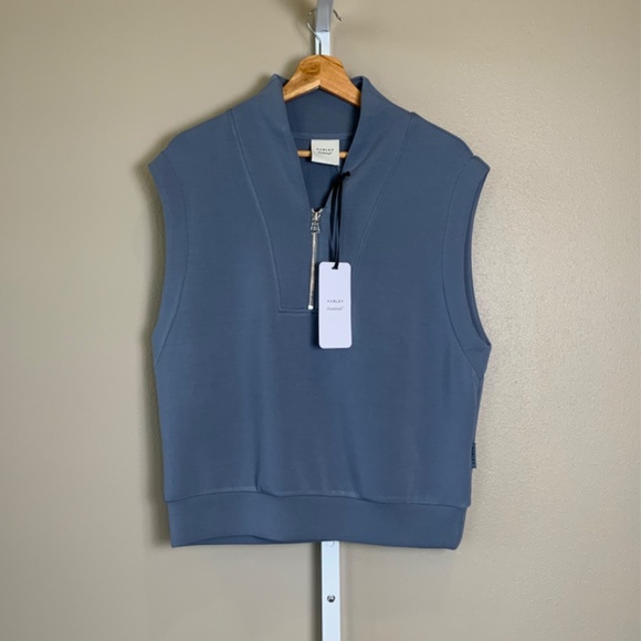 Varley Loretta Half-Zip Sleeveless Sweat - Picture 7 of 16